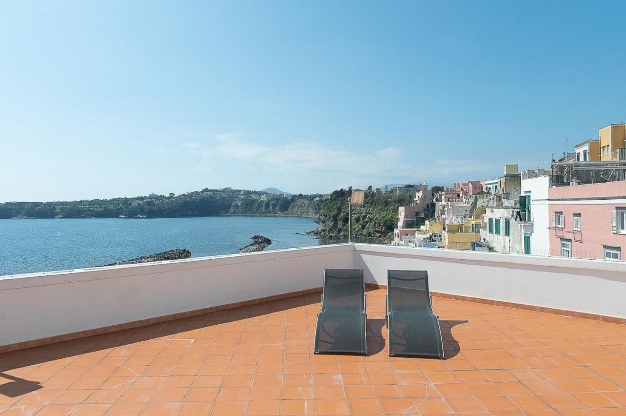 Vila La Procidana House - Corricella Exlusive Terrace Exteriér fotografie
