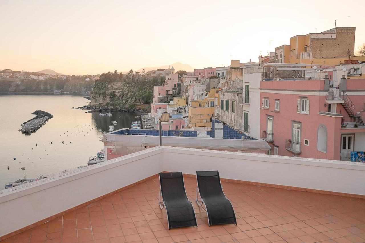 Vila La Procidana House - Corricella Exlusive Terrace Exteriér fotografie
